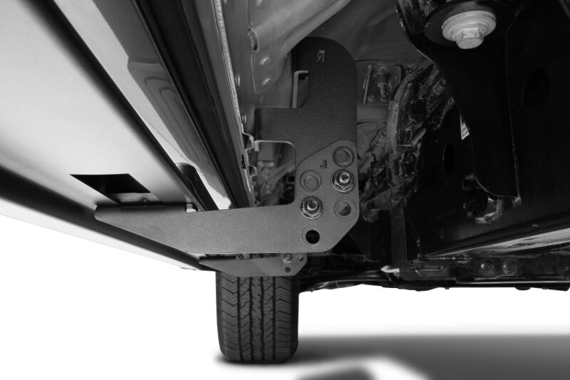 RealTruck 19-26 Ford Ranger Super Crew Traxio 5in Nerf Bars - Textured Black