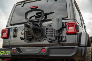 DV8 Offroad 2018-2025 Jeep Wrangler JL Tailgate Reinforcement Molle Panel