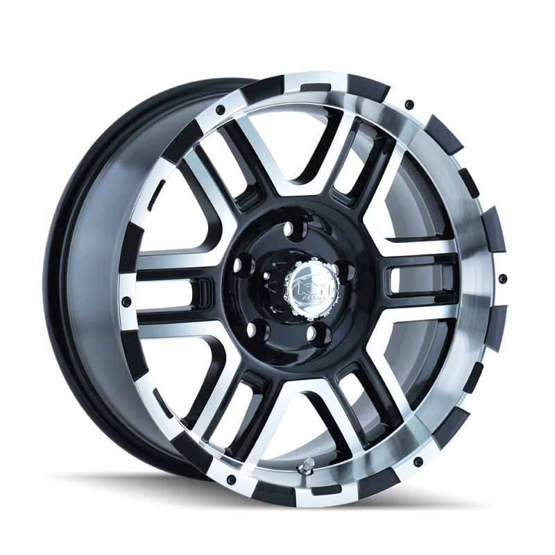 ION Type 179 18x9 / 6x139.7 BP / 12mm Offset / 106mm Hub Black/Machined Wheel
