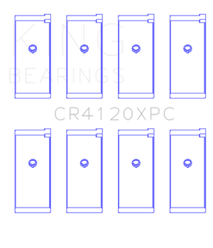King Mitsubishi 4G63/4G64 Performance Coated Connecting Rod Bearing (Set of 4) - Size STD