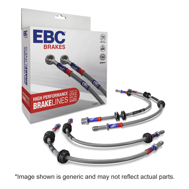 EBC 05-10 Infiniti M35 3.5L Stainless Steel Brake Line Kit