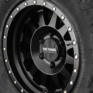 Method Race Wheels Top Snap In Center Cap 86 mm - Black