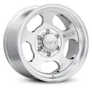Mickey Thompson Canyon Polished Wheel - 15X8 5X5.5 BP 3.63in BS -22 Offset 108.1mm Bore - 274517