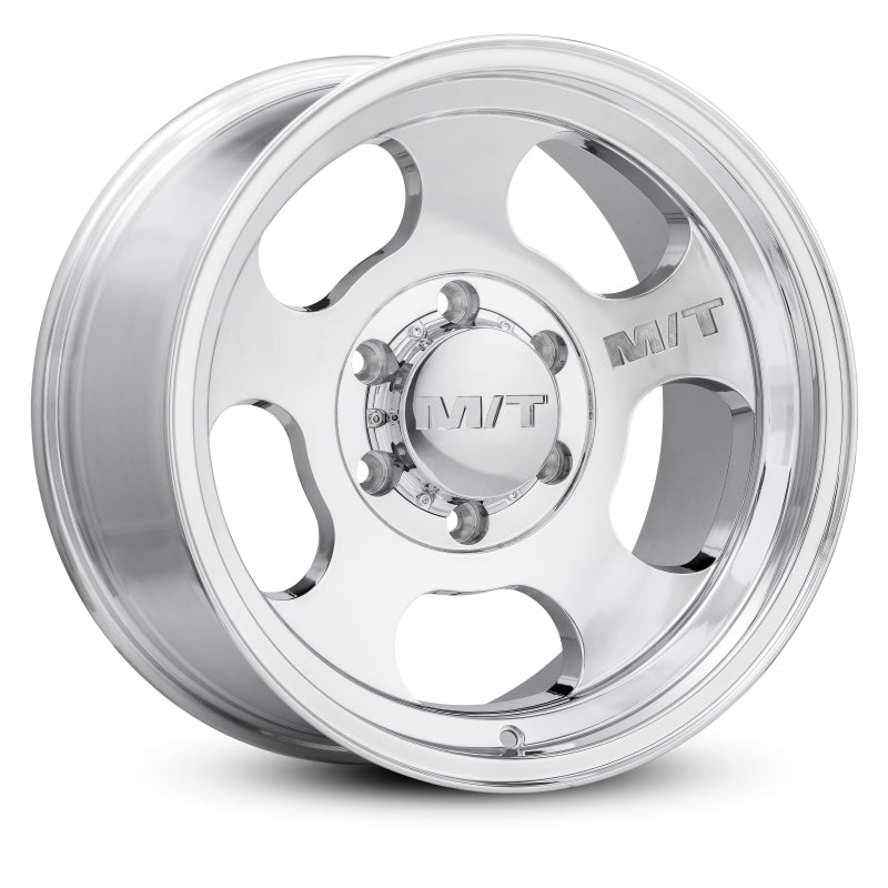 Mickey Thompson Canyon Polished Wheel - 15X12 6X5.5 BP 3.63in BS -73 Offset 108.1mm Bore - 274624