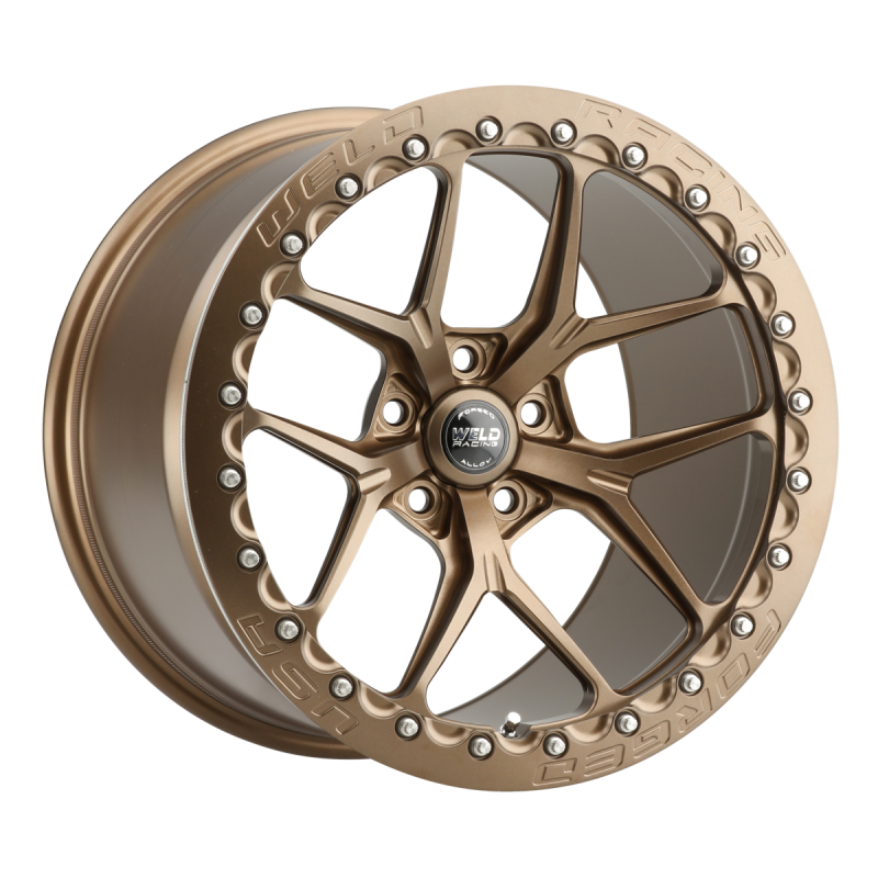 Weld RM105 18x11.5 / 5x4.5 / 8.24 BS / 70.7 HB - Satin Bronze - SBL Wheel