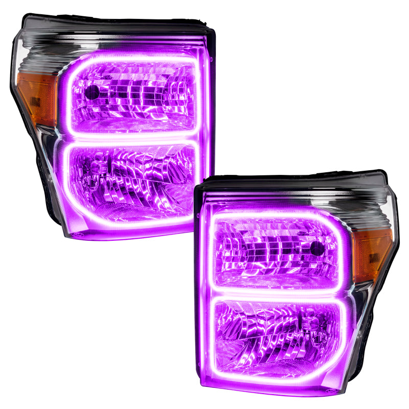 Oracle 11-16 Ford F250/350 LED HL - ColorSHIFT w/ 2.0 Controller