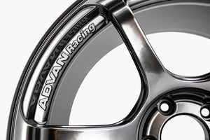 Advan RG-4 17x8.0 / +37 / 5x114.3 - Racing Hyper Black & Ring