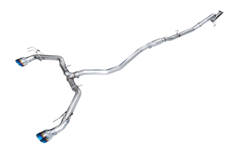 AWE 22-26 Civic Si / Acura Integra Track Edition Dual Vapor Blue Exhaust