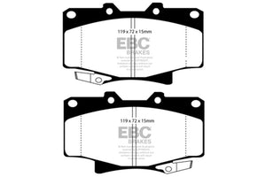 EBC 96-97 Lexus LX450 4.5L Bluestuff Front Brake Pads