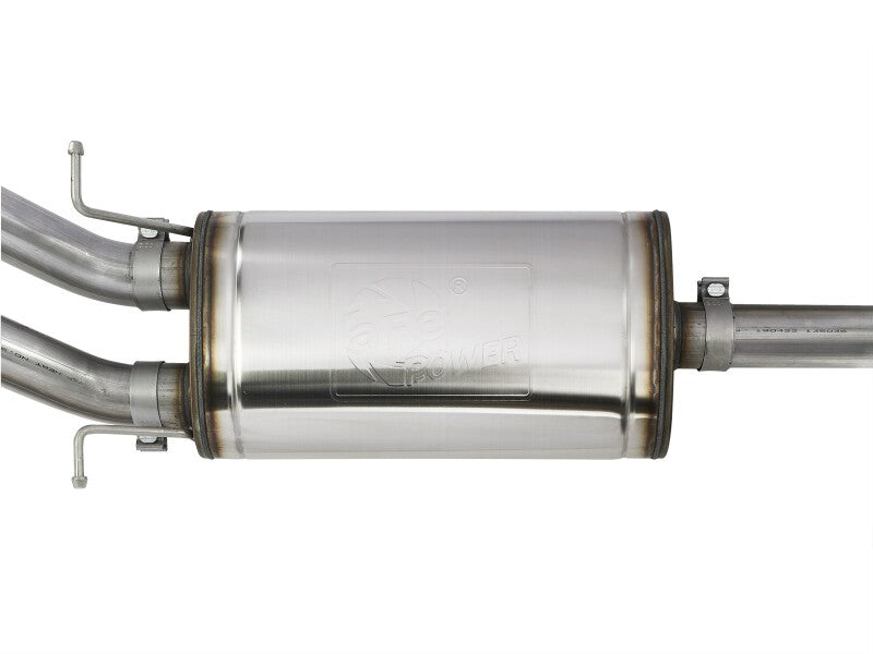 aFe Apollo GT Series Cat-Back Exhaust GM Trucks 09-18 V6-4.3L/V8-4.8/5.3L-Dual Rear Exit Polish Tips