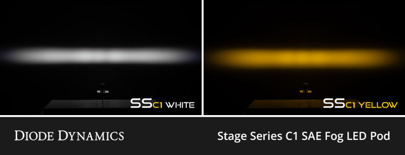 Diode Dynamics SSC1 Type MZ LED Fog Light Kit White SAE Fog