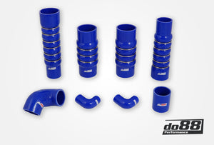 do88 00-02 Audi RS4 Quattro 2.7L BiTurbo (B5) Pressure Hoses - Blue