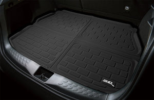 3D MAXpider Tesla Cybertruck 2024 Kagu Black Rear Underbed Storage Compartment Liner