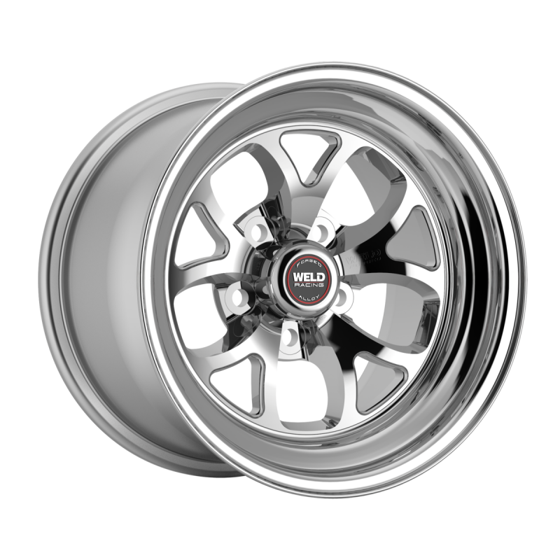 Weld S76 15x10 / 5x120.65 / 5.5 BS / 3.18 HB - Polished Center - Polished Shell - Non-BL Wheel