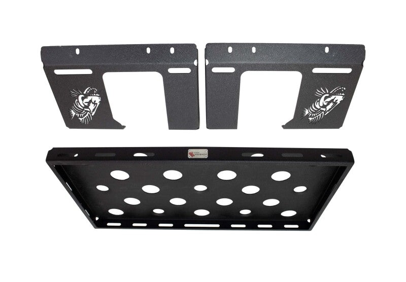 Fishbone Offroad 07-18 Jeep Wrangler JK 4 Door Fishbone Offroad Interior Storage Rack