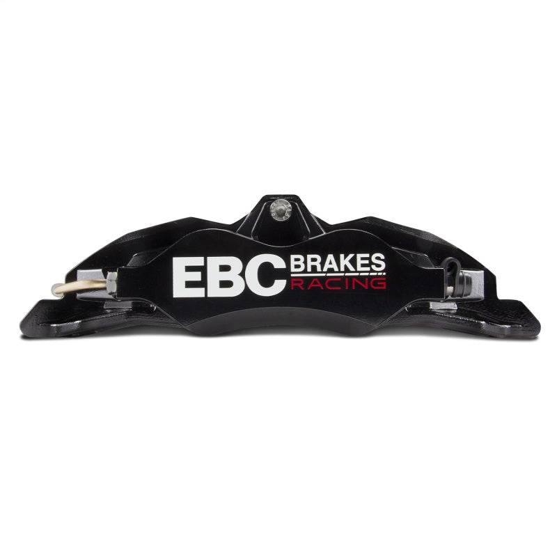EBC Racing 05-11 Ford Focus ST (Mk2) Front Left Apollo-4 Black Caliper