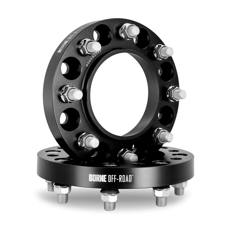 Mishimoto Wheel Spacers 8X165.1 121.3 45 M14 Blk