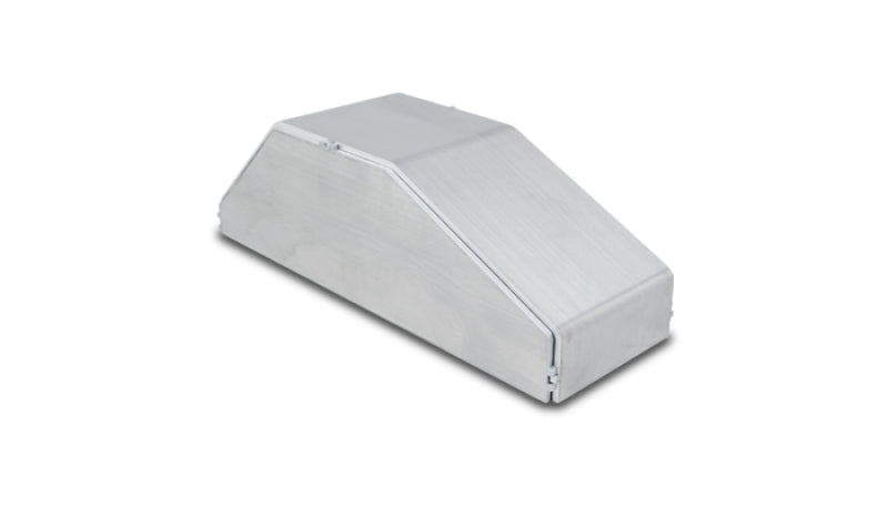 Vibrant I/C End Tank 3.25in Wide 9.25in Long 3in Tall Use w/ Horizontal I/C Core 12831 - 5052 Alum