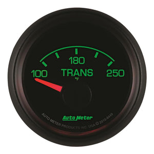 Autometer Factory Match Ford 52.4mm Short Sweep Electronic 100-250 Deg F Transmission Temp Gauge