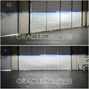 Oracle 2021+ Ford Bronco Oculus Bi-LED Projector Headlights w/ Heated Lenses