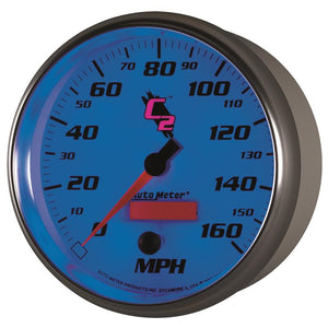 Autometer C2 5 inch 160MPH In-Dash Electronic Programmable Speedometer