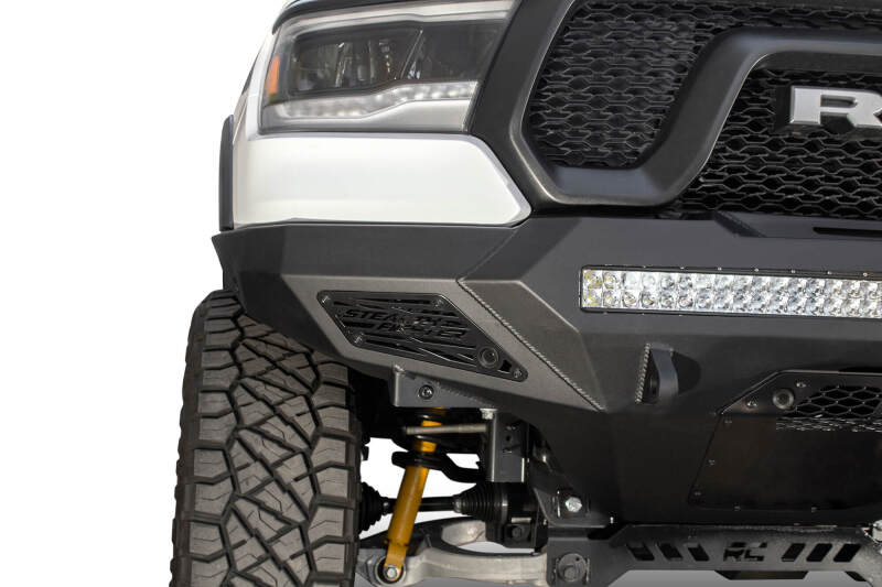 Addictive Desert Designs 2019 Ram Rebel 1500 Stealth Fighter Fr Bumper w/Parking Sensor Cutouts