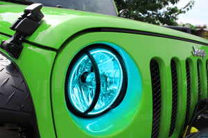 Oracle 07-16 Jeep Wrangler JK SMD HL - ColorSHIFT w/ 2.0 Controller