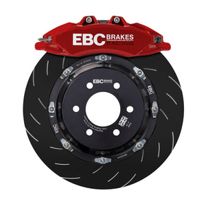 EBC Racing 13-22 Volkswagen Golf GTI MK7/MK8 2.0T Red Apollo-6 Front Left Caliper