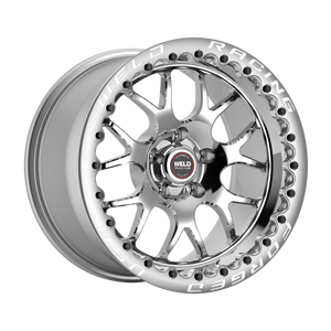 Weld S77 Beadlock 15x10/5x115/6.5 BS/3.18 HB-Polished Center-Polished Shell-Polished SBL MT Wheel