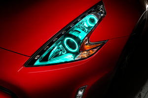 Oracle Nissan 370 Z 09-20 Dual Halo Kit - ColorSHIFT w/ Simple Controller