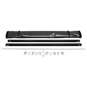 Westin 17-24 Nissan Titan 5.5ft. Bed Soft Roll-Up Tonneau Cover - Black