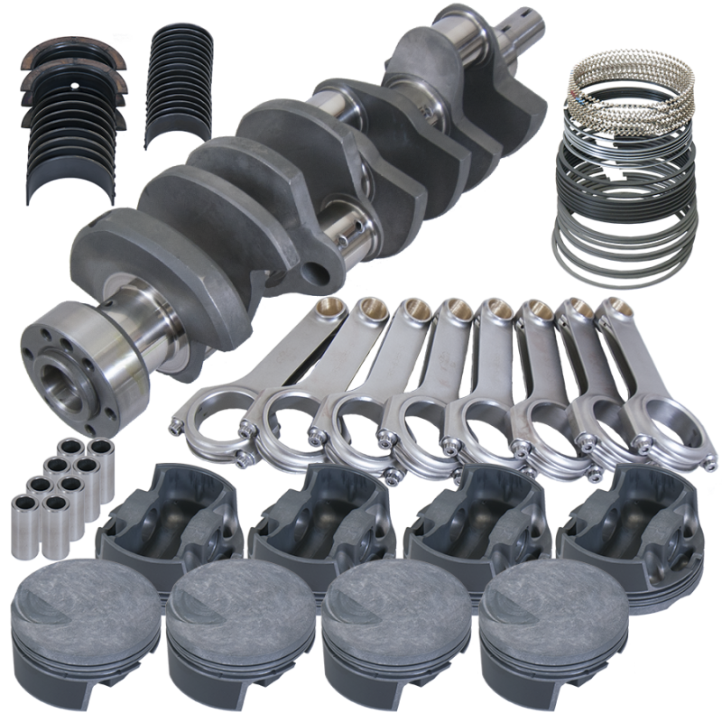 Eagle Chevy 454 4.250in Crank 6.385in H-Beam -3cc Flat Top 4.320in Pistons Rotating Assembly