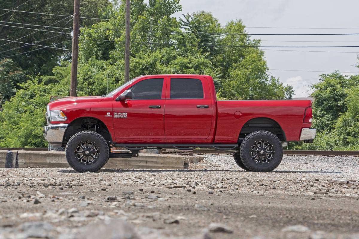 Rough Country 5 Inch Lift Kit Radius Arm Drop | SRW | Ram 3500 4WD (2013-2015)
