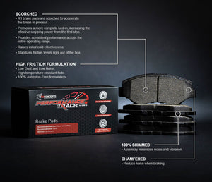 R1 06-08 BMW M3 Front Track/Street Brake Pads
