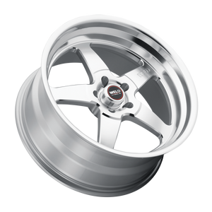 Weld Ventura Street 20x8 / 5x120.65 / 4.5 BS / 78.1 HB - Gloss Machined - Non-BL Wheel