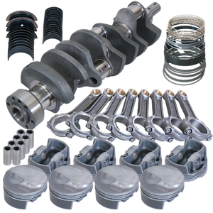 Eagle Chevy 454 1Pc 4.250in Crank 6.385in I-Beam Rods 18cc Dome 4.310in Pistons Rotating Assembly