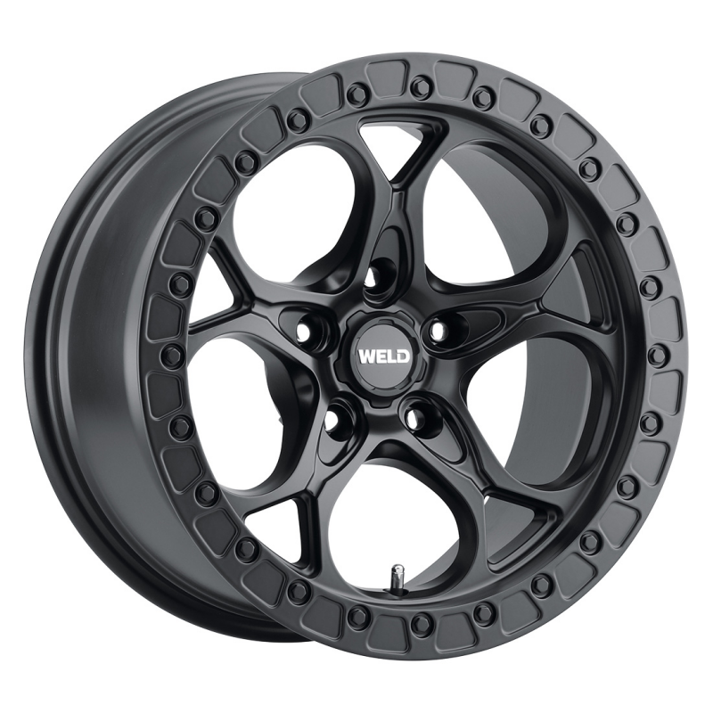 Weld Ledge 20x9 / 5x127 / 5 BS / 71.5 HB - Satin Black - Non-BL Wheel