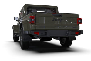 Rally Armor 19-26 Jeep JT Gladiator (Mojave/Rubicon) Black Mud Flap w/Army Green Logo
