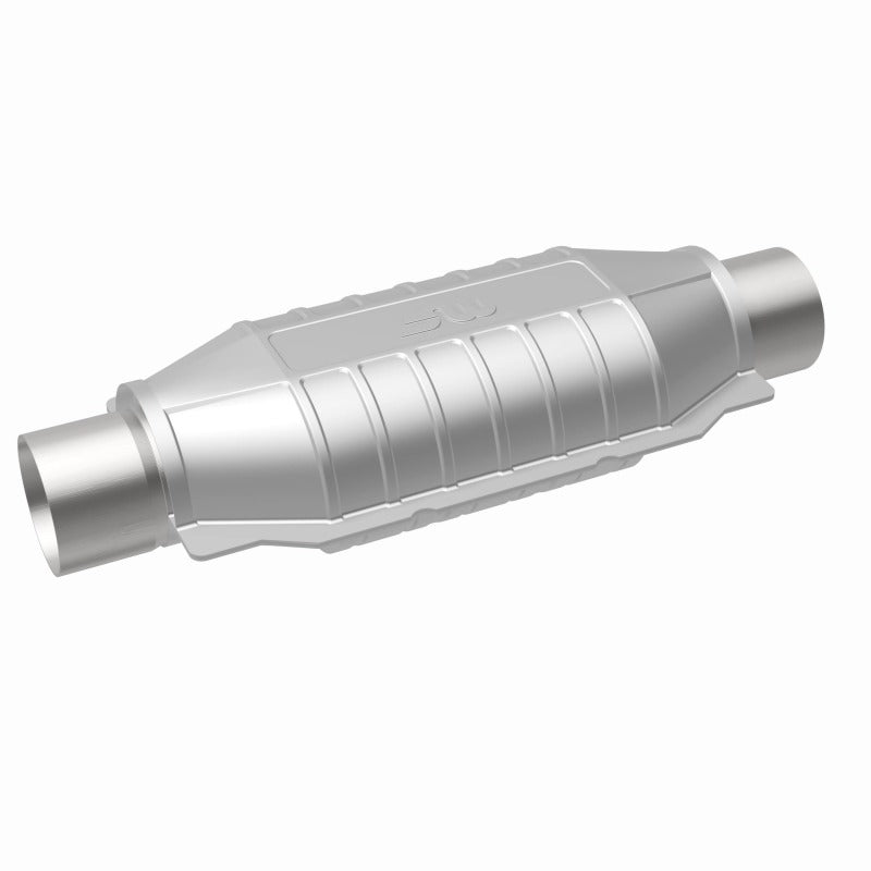 MagnaFlow Universal Catalytic Converter 2.5in ID Inlet/Outlet Center/Center Oval Rear