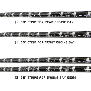 Oracle Engine Bay LED Kit 60in - Amber