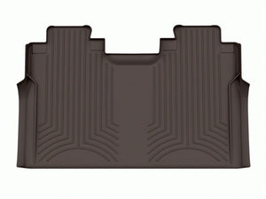 WeatherTech 2015+ Ford F-150 SuperCrew w/Bench 1st Row Rear FloorLiner HP - Cocoa