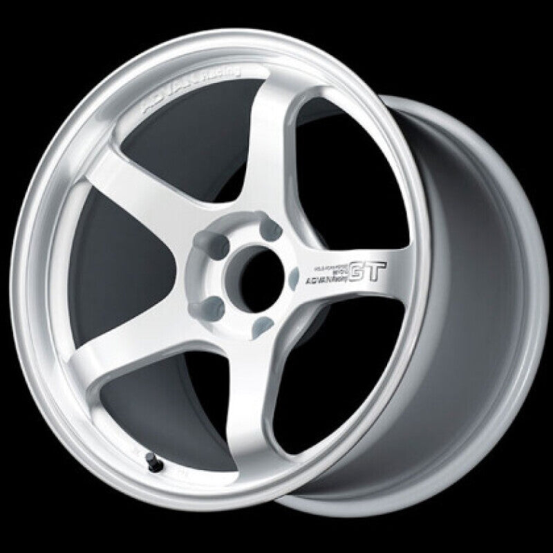 Advan GT Beyond 18X10.5 +32 5x112 Racing White Wheel
