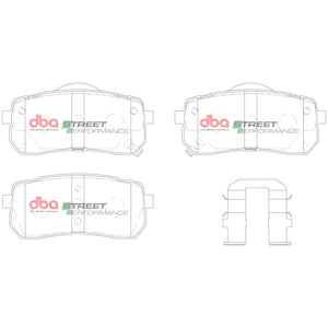 DBA 07-12 Hyundai Veracruz Rear SP Performance Brake Pads