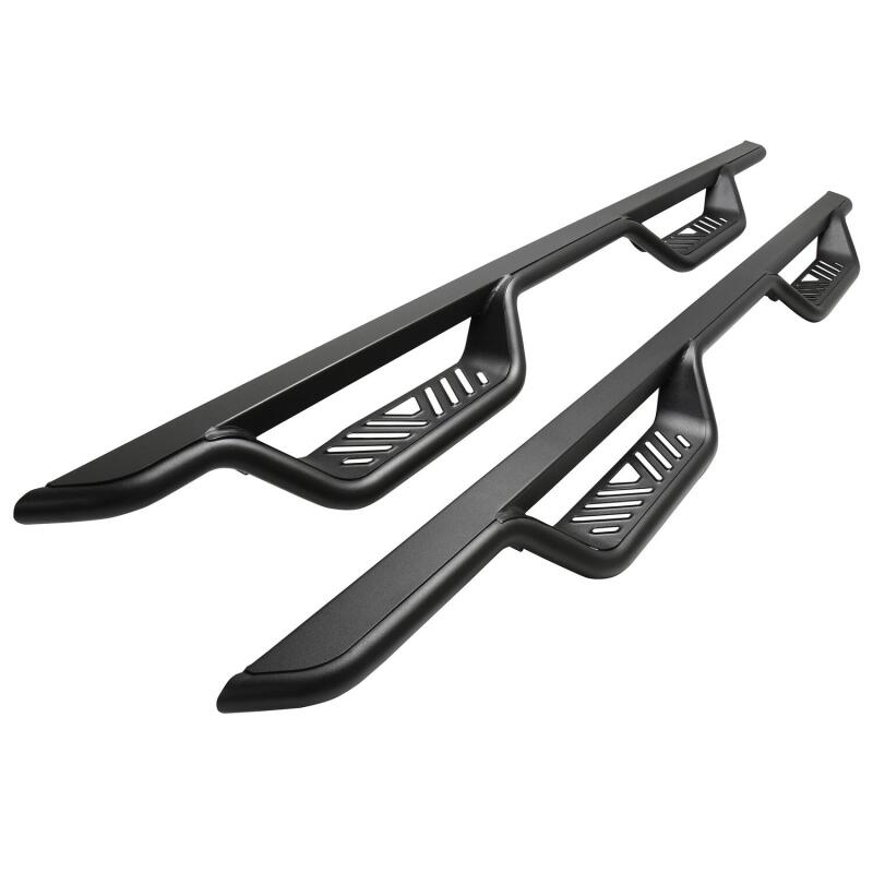 Westin 15-22 Ford F-150 SuperCrew / 17-22 F-250/350 Crew Cab Outlaw Nerf Step Bars - Textured Black