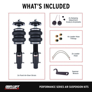 Air Lift Performance 98-06 Audi TT FWD Air Suspension Front Kit