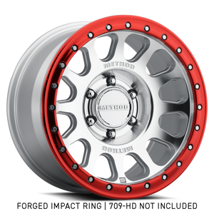 Method Beadlock Ring - 20in Forged - Style 1 - Red