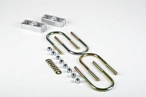Belltech LOWERING BLOCK KIT 1inch WITH 2 DEGREE ANGLE
