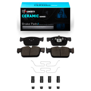 R1 2017-2025 Volvo V60 Front R1 Ceramic Pads & Hardware Kit