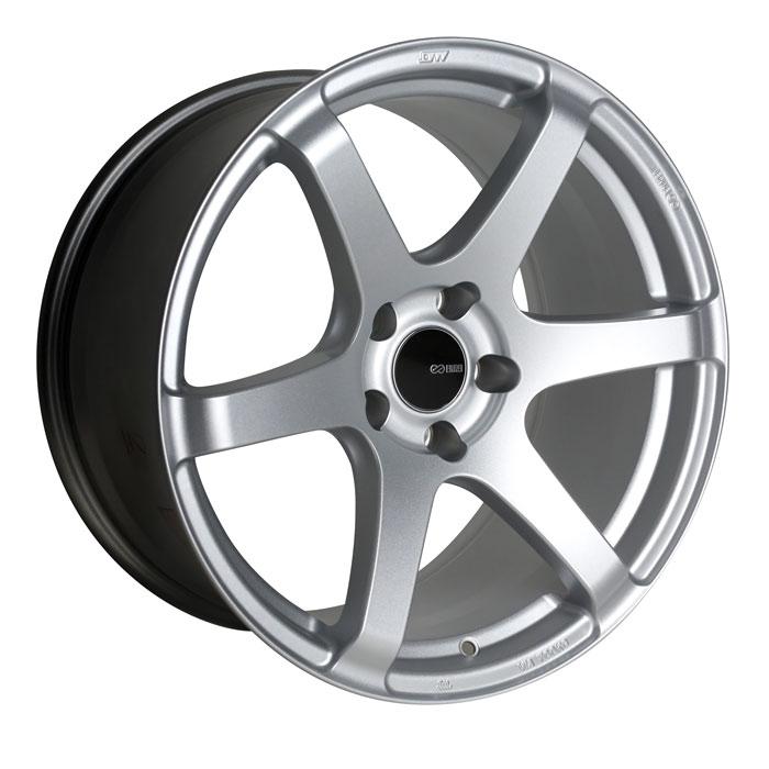 Enkei T6S 18x8.5 45mm Offset 5x100 Bolt Pattern 72.6 Bore Matte Black Wheel