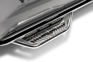 N-Fab Podium SS 2019 Jeep Wrangler JT 4DR Truck - Full Length - Polished Stainless - 3in